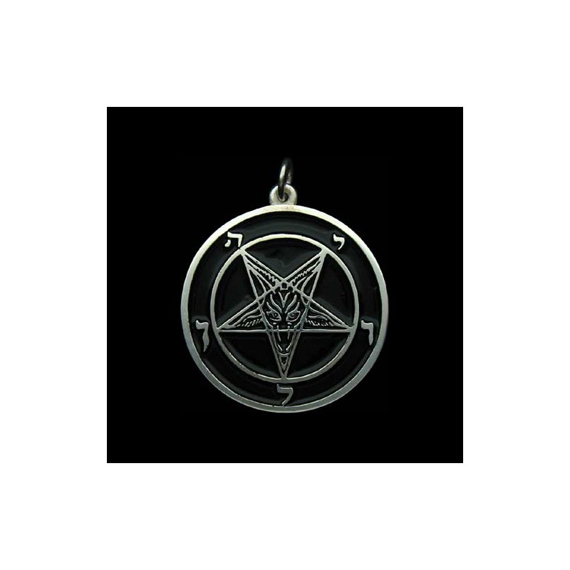 Sigil of Baphomet (enameled)