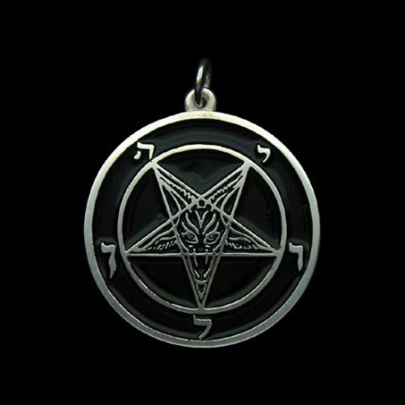 Sigil of Baphomet (enameled)